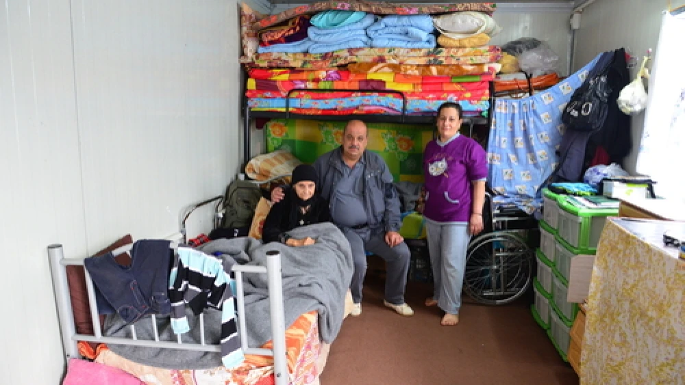 Displaced Christians in cramped living conditions in Erbil, the largest city in Iraqi Kurdistan. Credit: Aid to the Church in Need.