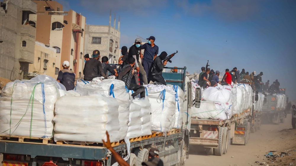 Gaza food assistance tops 1.5 million tons since truce COGAT says