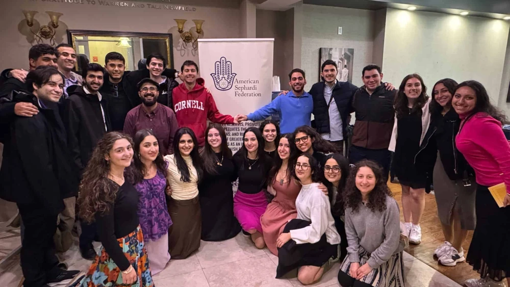 ASF Sephardi House Fellows at NYC Shabbaton in 2024