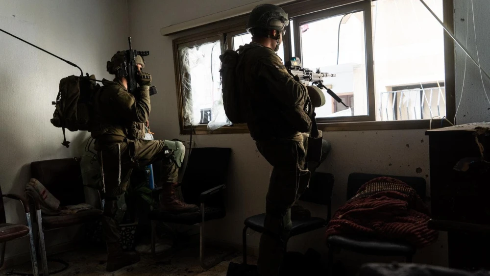Israel troops active in the Gaza Strip on March 24, 2024. Credit: IDF.