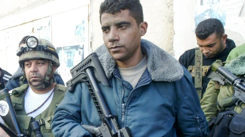 Zakaria Zubeidi, the West Bank leader of the Al-Aqsa Martyrs Brigades, in Jenin, March 10, 2007. Credit: Nasser Ishtayeh/Flash90.