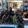 Members of Saraya al-Quds, the military wing of Islamic Jihad, take part in a military parade in Gaza City on Jan. 5, 2022. Photo by Atia Mohammed/Flash90.