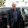 Blue and White Party leader Benny Gantz arrives for a meeting with Yisrael Beiteinu leader Avigdor Lieberman in Ramat Gan on March 9, 2020. Photo by Tomer Neuberg/Flash90.