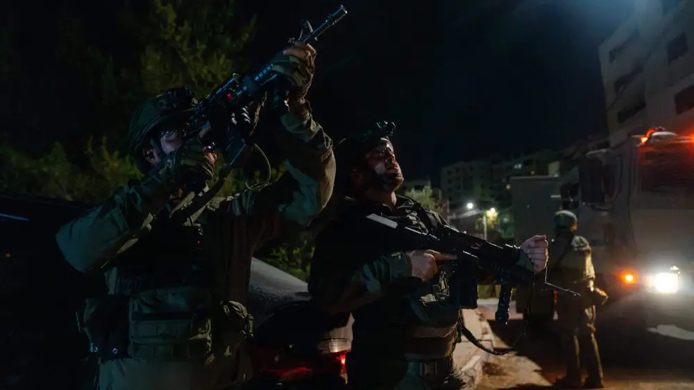 Israeli forces during operational activity in Judea and Samaria, August 2024. Credit: IDF.