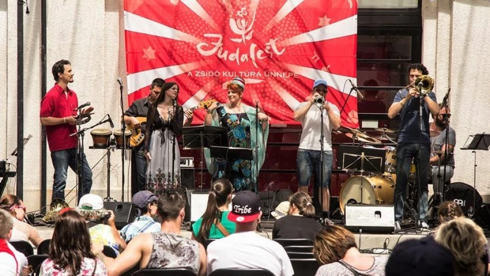 A concert at Judafest in Europe. Credit: Judafest/JDC.