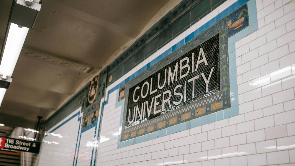 Columbia University Subway Station NYC