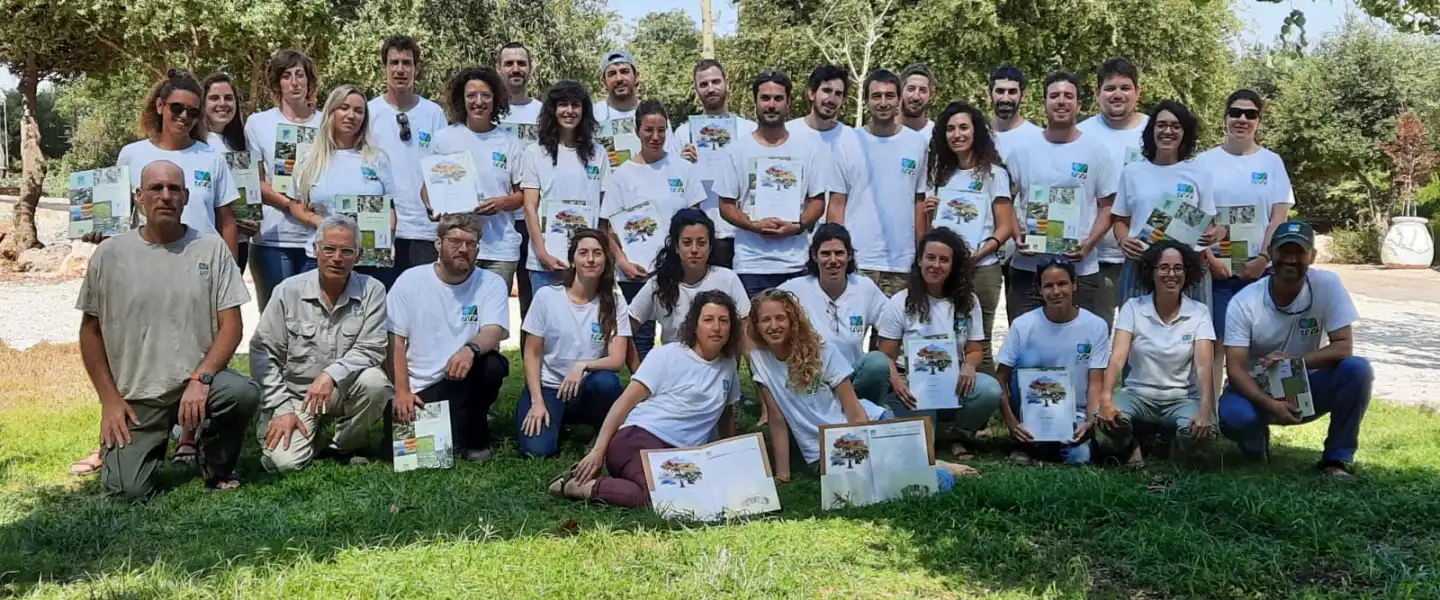 The 2022 "Foresters of the Future" cohort. Credit: KKL-JNF