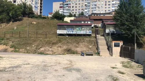 The site where the Jewish community hopes will house a large synagogue for the tens of thousands of pilgrims that visit the tomb of Rabbi Nachman of Breslov. Credit: Orthodox Jewish Chamber of Commerce.