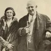 The writer PG Wodehouse with his adopted daughter Leonora, August 1, 1930. Credit: Wikimedia Commons.