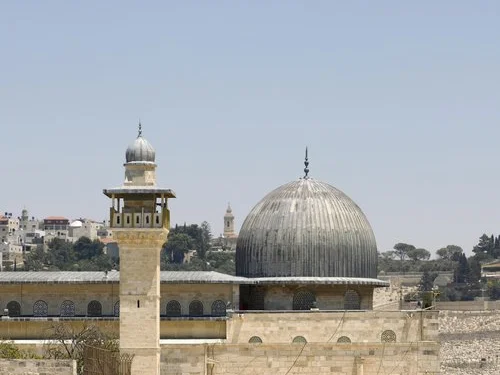 A view of the Al-Aqsa Mosque on Jerusalem’s Temple Mount. Credit: Andrew Shiva via Wikimedia Commons.