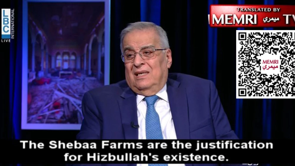 Lebanese Foreign Minister Abdallah Bou Habib said in a February 21, 2022 interview on LBC TV (Lebanon) that the Shebaa Farms justify Hizbullah's existence. (via MEMRI)