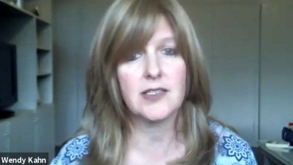 Wendy Kahn, national director of South African Jewish Board of Deputies. Source: Screenshot.