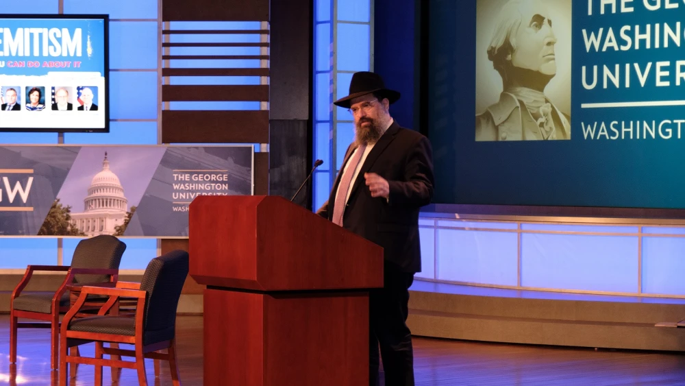 Rabbi Levi Shemtov, executive vice president of American Friends of Lubavitch (Chabad). Photo by Dmitriy Shapiro.