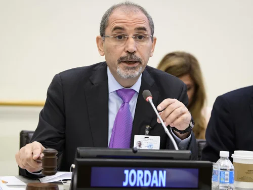 Jordanian Foreign Minister Ayman Safadi. Photo by Manuel Elias/U.N.