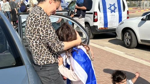 Eighty-two families evacuated from Shlomit on Oct. 8, 2023 prepare to return home, Feb. 29, 2024. Photo: Judy Lash Balint.