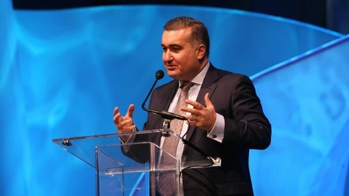 Click photo to download. Caption: Azerbaijani Ambassador to the U.S. Elin Suleymanov (pictured here) told JNS.org regarding his country's conflict with Armenia in the Nagorno-Karabakh region, “We don’t want this escalation.” Credit: Azerbaijan America Alliance.
