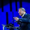 Itamar Ben-Gvir of Otzma Yehudit speaks on election night at the Religious Zionist Party headquarters in Modi'in, March 23, 2021. Photo by Sraya Diamant/Flash90.