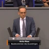 German Foreign Minister Heiko Maas. Source: Screenshot.