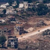Israeli soldiers are seen inside southern Lebanon as seen from the Israeli side of the border, August 6, 2026. Photo by Ayal Margolin/Flash90.