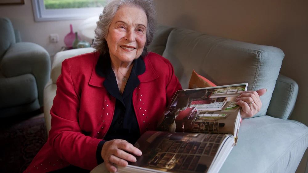 Professor Ruth Arnon Photo by Yael Ilan.