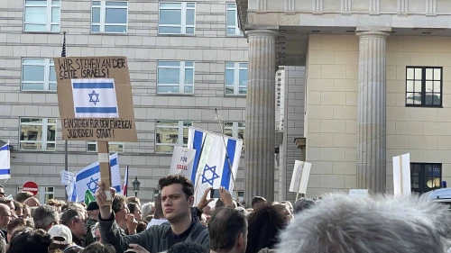 Pro-Israel rally in Berlin