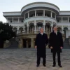 Israeli Prime Minister Benjamin Netanyahu and Azerbaijani President Ilham Aliyev meet in Baku, Dec. 13, 2016. Photo by Haim Zach/GPO.