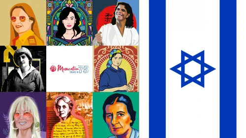 A social-media campaign highlighting the skills and careers of eight intrepid Jewish women is geared to celebrate Israel’s milestone 75th anniversary. Credit: Courtesy of Momentum.