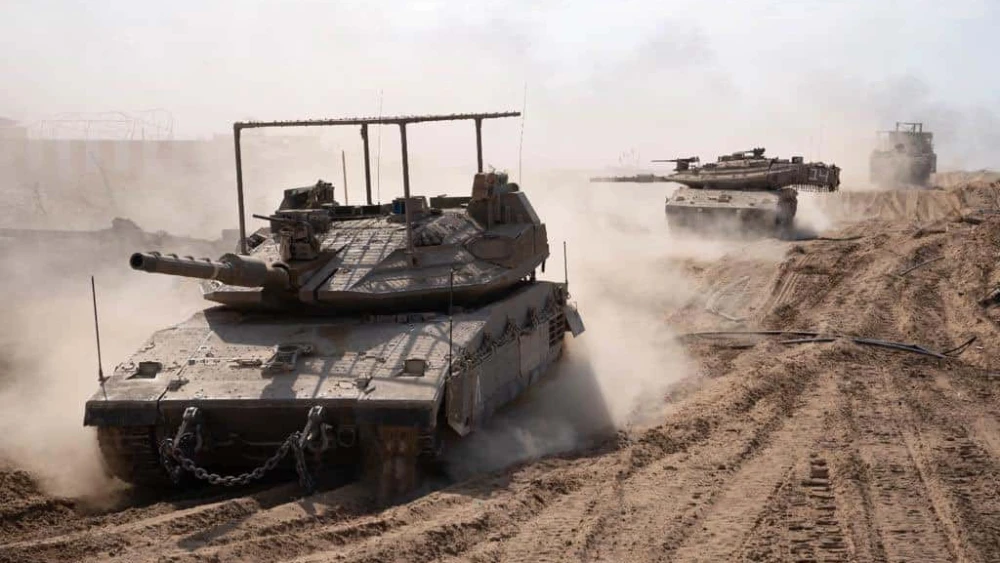 Israeli forces conducting ground operations in the Gaza Strip, Nov. 4, 2023. Credit: IDF.