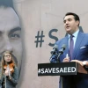 Click photo to download. Caption: Jordan Sekulow, executive director of the American Center for Law and Justice, speaks to a crowd gathered outside the White House on Sept. 25, 2014, to pray for the release of Pastor Saeed Abedini from prison in Iran. Abedini was eventually freed in January 2016. Credit: American Center for Law and Justice.