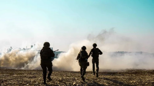 IDF troops train in the Judea, Samaria, and Jordan Valley areas for three days in the week of Nov. 9, 2025. Credit: IDF.