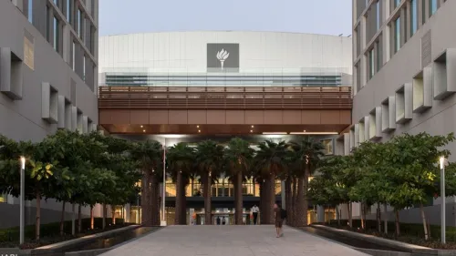 New York University's campus in Abu Dhabi. Credit: NYU Abu Dhabi.