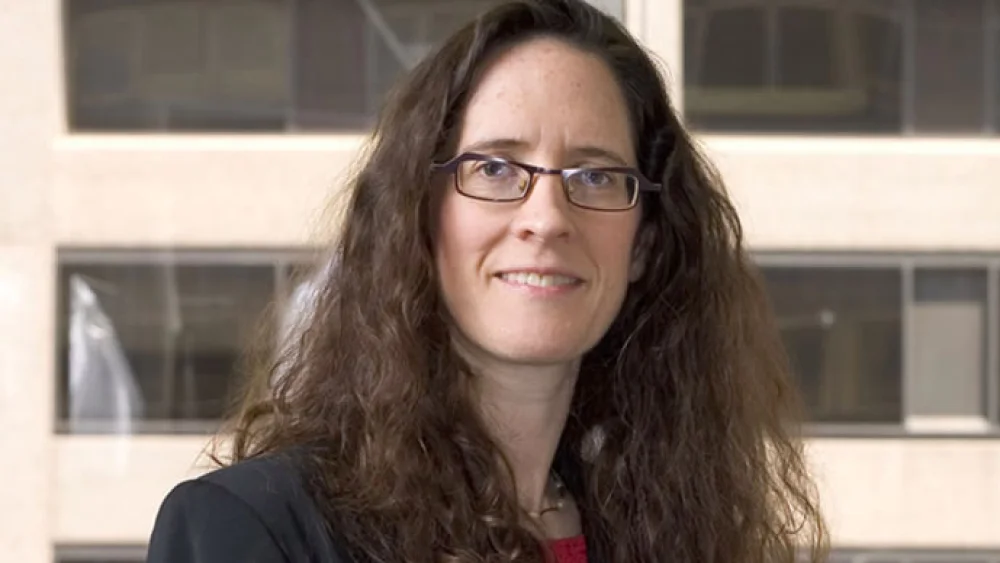 Alyza Lewin, Brandeis Center president and general counsel. Credit: Screenshot.