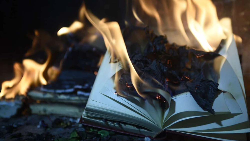 Book burning