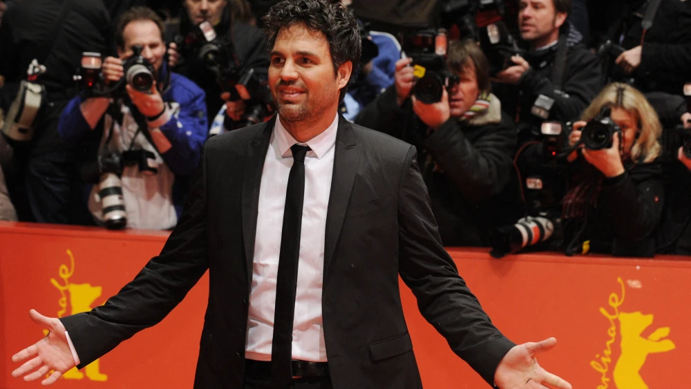 U.S. actor Mark Rufallo poses on the red carpet before the premiere of "Shutter Island" during the 60th Berlinale Film Festival in Berlin on Feb. 13, 2010. Photo by John Macdougall/AFP via Getty Images.