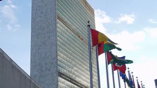 The U.N. building in New York. Credit: Wikimedia Commons.