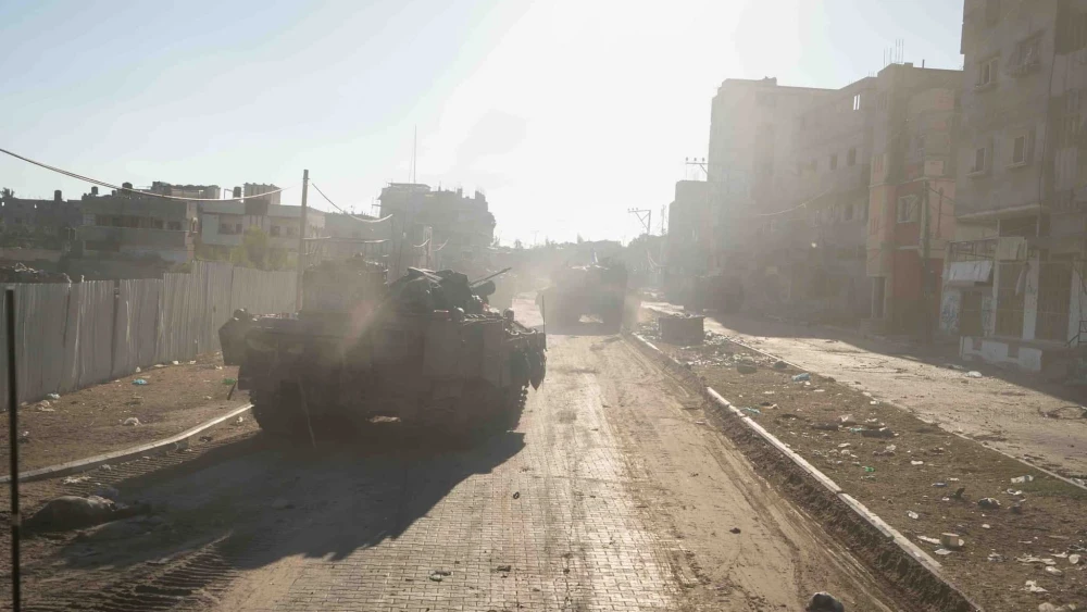 Israeli troops operating in the Hamas-ruled Gaza Strip, Nov. 30, 2023. Credit: IDF.