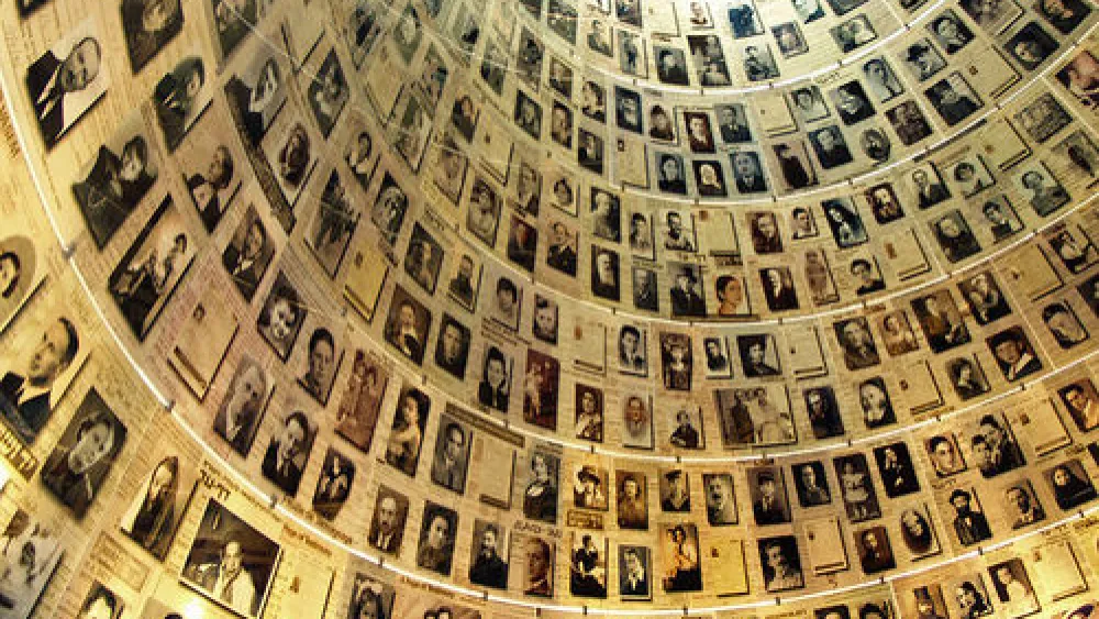The “Hall of Names” commemorating victims of the Holocaust at Yad Vashem in Jerusalem. Photo: David Shankbone via Wikimedia Commons.