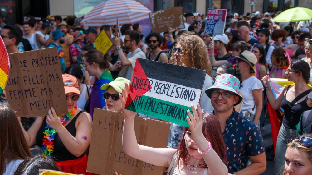 Queers for Palestine Getty