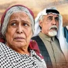 A promotional image for the series “Umm Haroun” (“The Mother of Aaron”), aired by the private Saudi-owned satellite channel MBC for the Islamic holy month of Ramadan. Source: Arab Media.