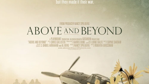 The film poster for "Above and Beyond," Nancy Spielberg's documentary on American pilots who volunteered for Israel during the 1948 War of Independence. Credit: Above and Beyond.