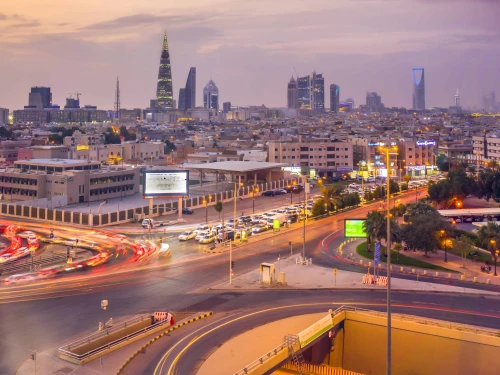 The sun sets on Riyadh, Saudi Arabia, on Nov. 14, 2016. Photo by Anas Sidd/Flickr