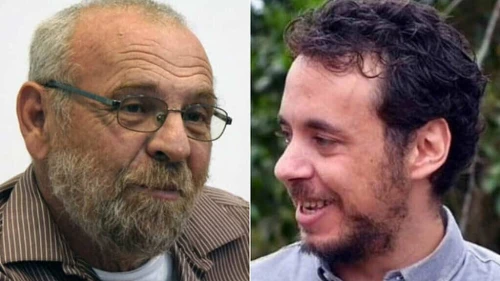 Alexander Dancyg, 76, and Yagev Buchshtab, 35, were kidnapped by Hamas on Oct. 7 and died it captivity, according to the IDF. Credit: Courtesy.