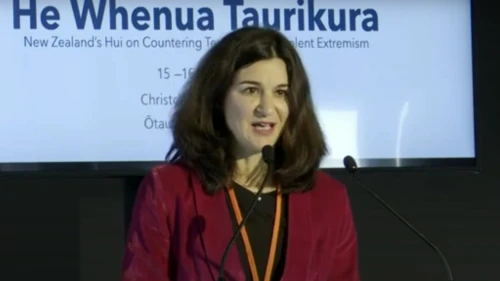 Juliet Moses, spokesperson for the New Zealand Jewish Council. Source: Screenshot.