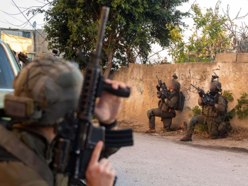 Israeli security forces conduct counterterror operations in Judea and Samaria, March 14, 2023. Credit: IDF.