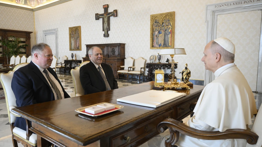 Dani Dayan Yad Vashem Pope Leo XIV