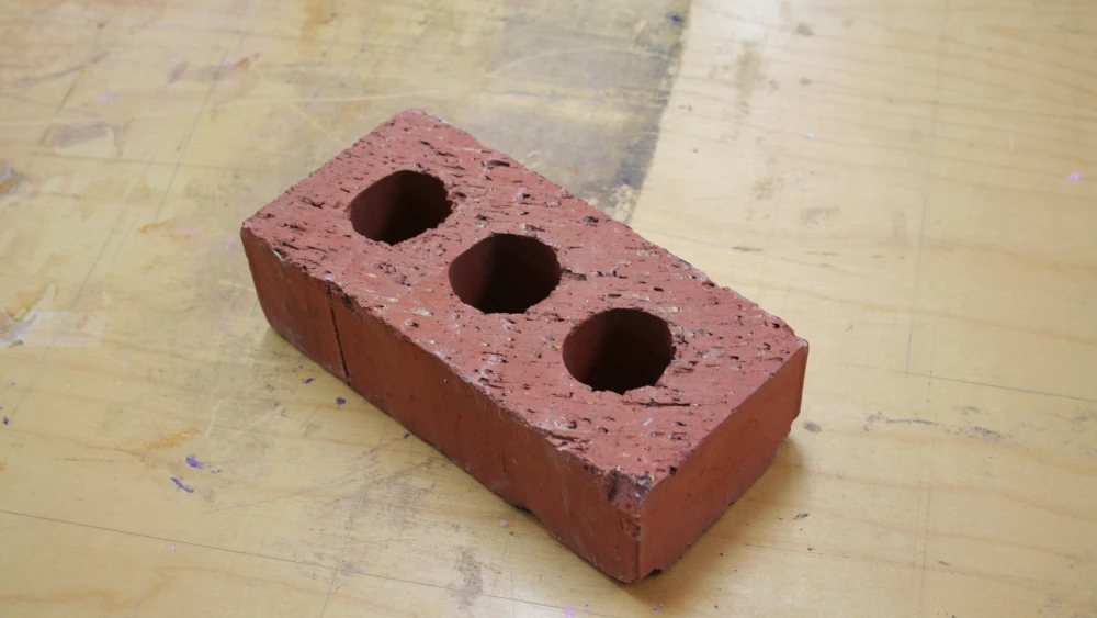Image of a brick, Nov. 10, 2010. Credit: Andrewlister/Public Domain via Wikimedia Commons.