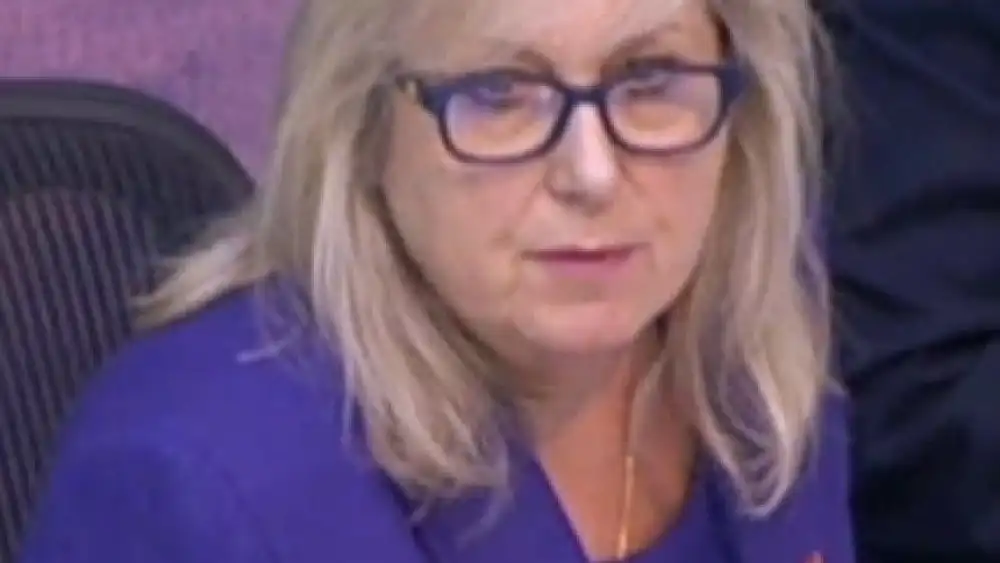 Susan Hall in 2018. Credit: London Assembly via Wikimedia Commons.