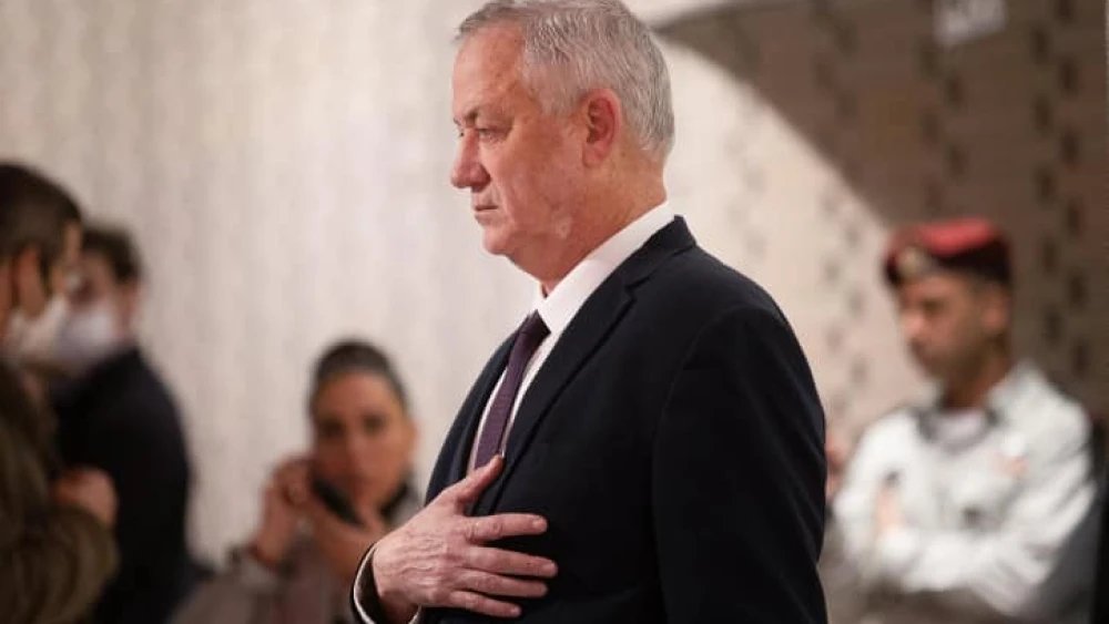 Israeli Minister of Defense Benny Gantz 