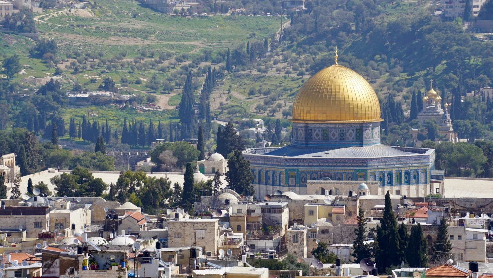 A view of the Temple Mount in Jerusalem. Photo by Judy Lash Balint.