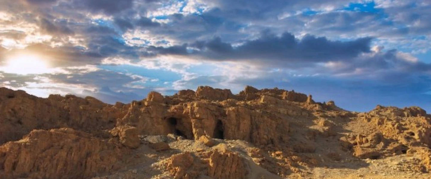 "Qumran: Cave of the Column," also known as "Ma'arat Teumim" (Twin Caves), July 2026. Credit: Project Qumran.